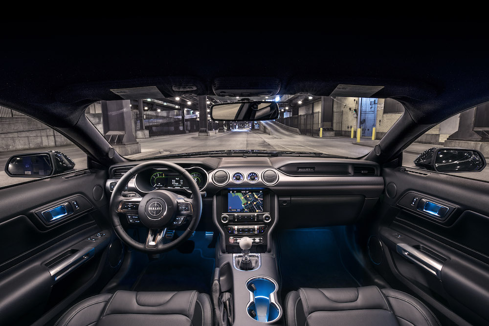 The all-new 2019 Mustang Bullitt interior